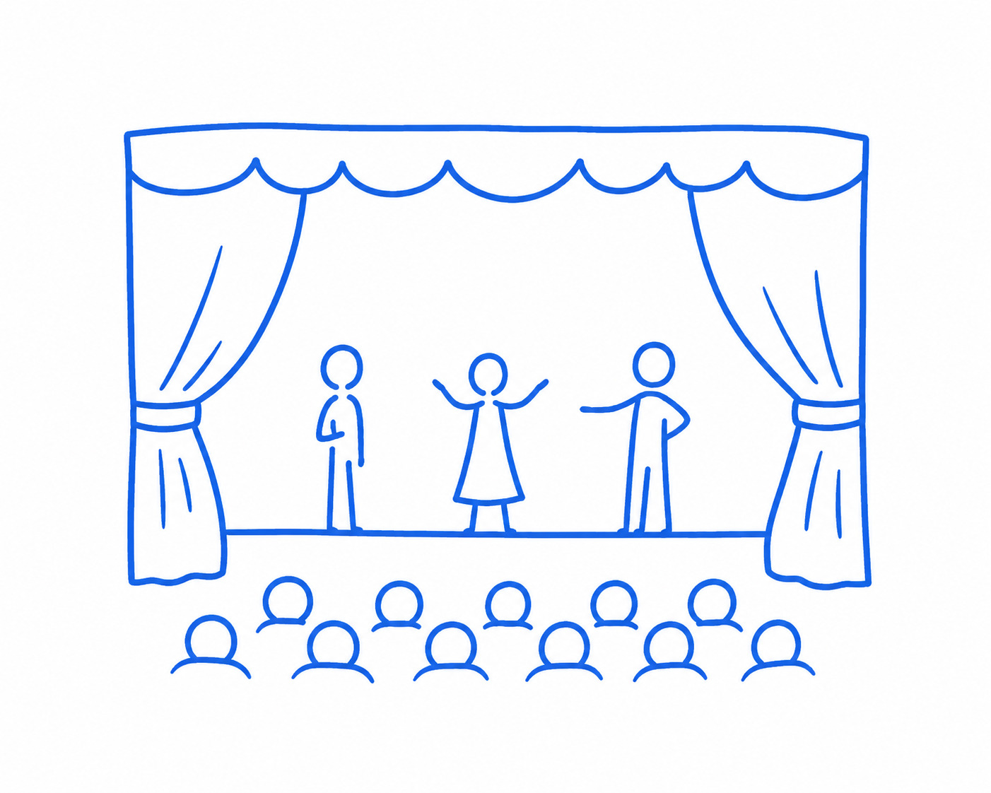 Scène de théâtre